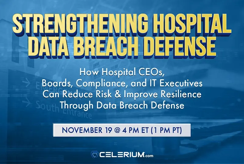 Strengthening Hospital Data Breach Defense: How Hospital CEOs, Boards, Compliance, and IT Executives Can Reduce Risk and Improve Resilience Through Data Breach Defense Strengthening Hospital Data Breach Defense: How Hospital CEOs, Boards, Compliance, and IT Executives Can Reduce Risk and Improve Resilience Through Data Breach Defense